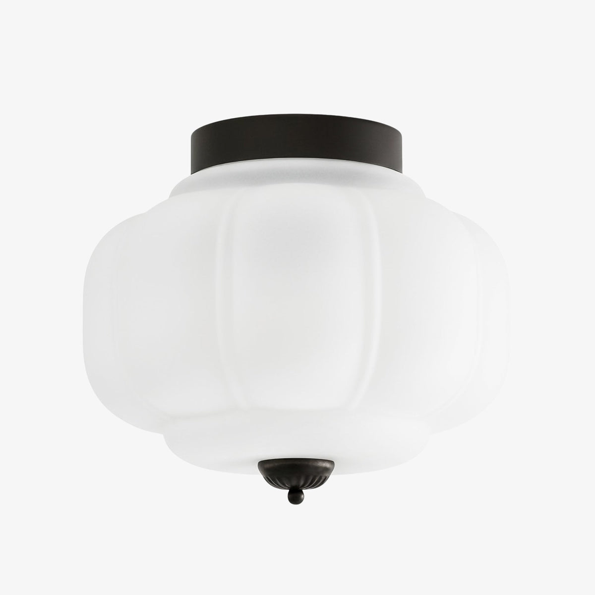 Retro Milk Semi Flush Mount Eloise Ceiling Light