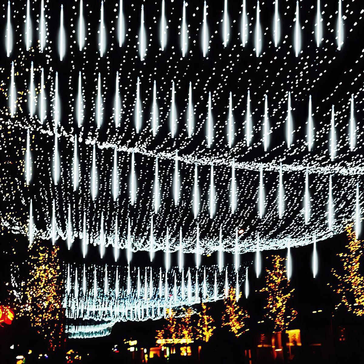 Meteor Shower String Lights for Outdoor Decor