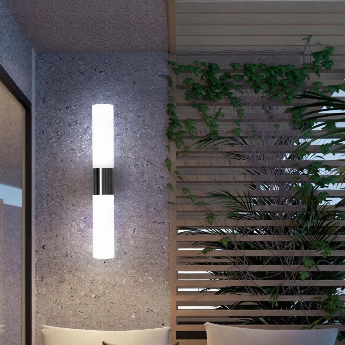 Modern Double Headed Wall Sconce With Up And Down Lighting
