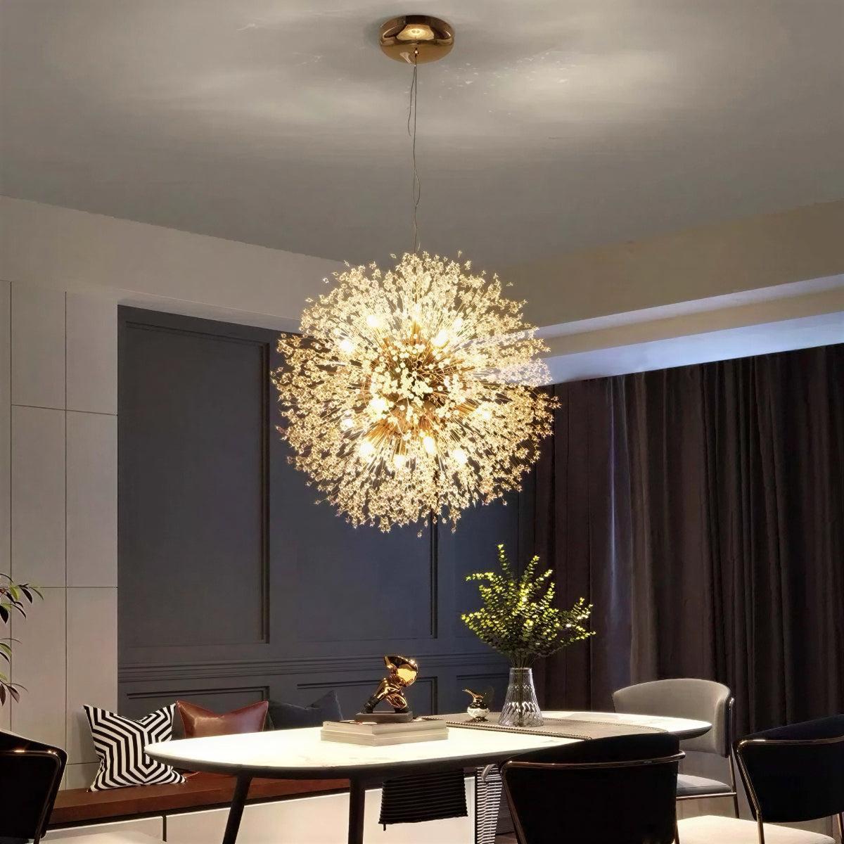 Modern Elegant Dandelion Chandelier Pendant Lighting