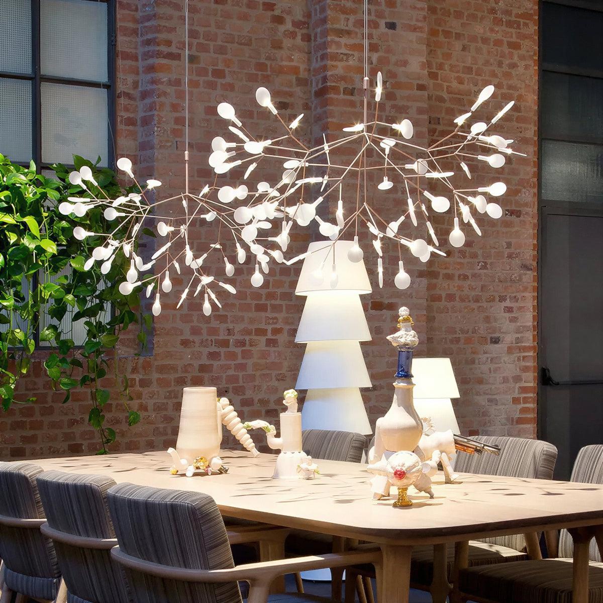 Modern Heracleum Branching Chandelier Light Fixture