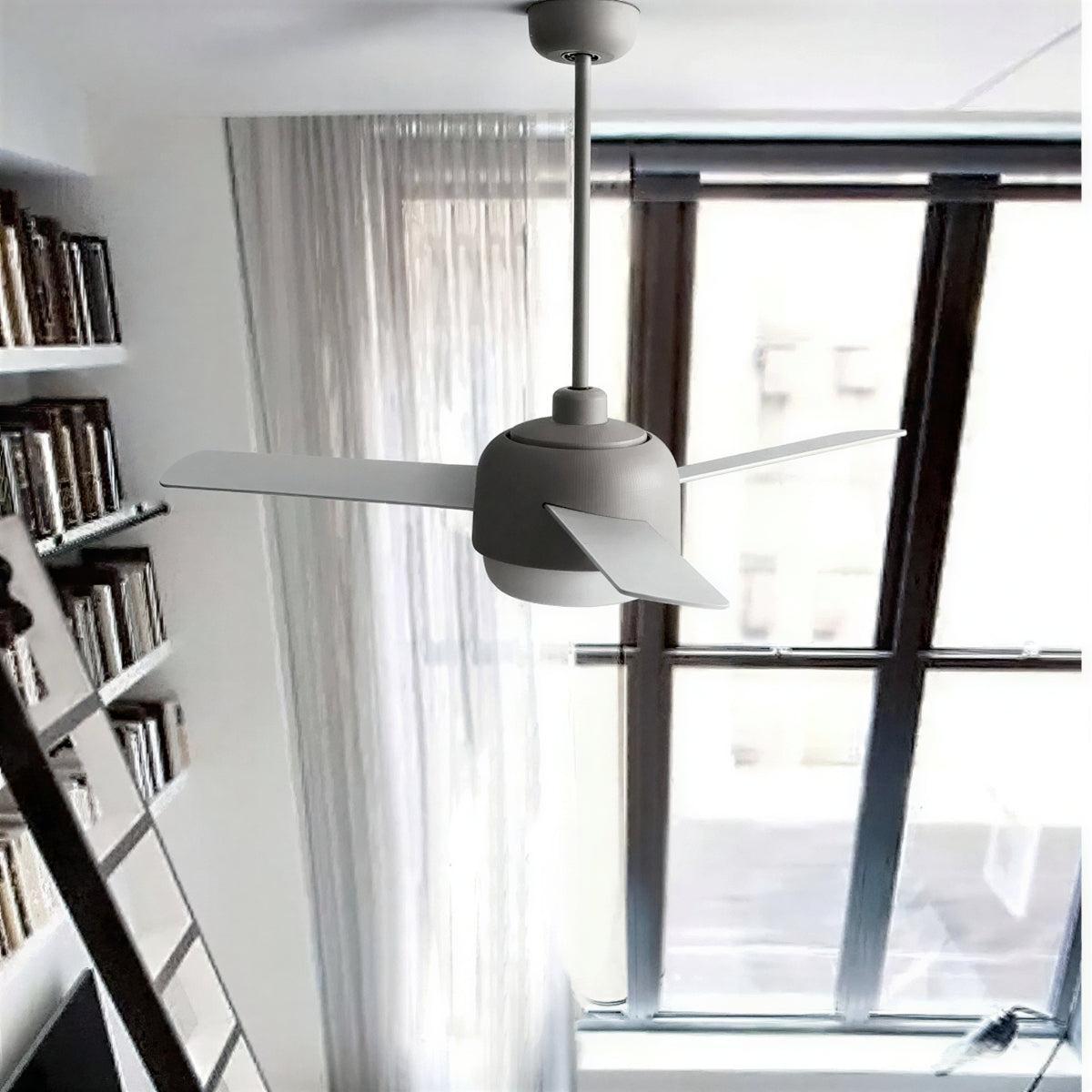 Modern Nordic Ceiling Fan With Light