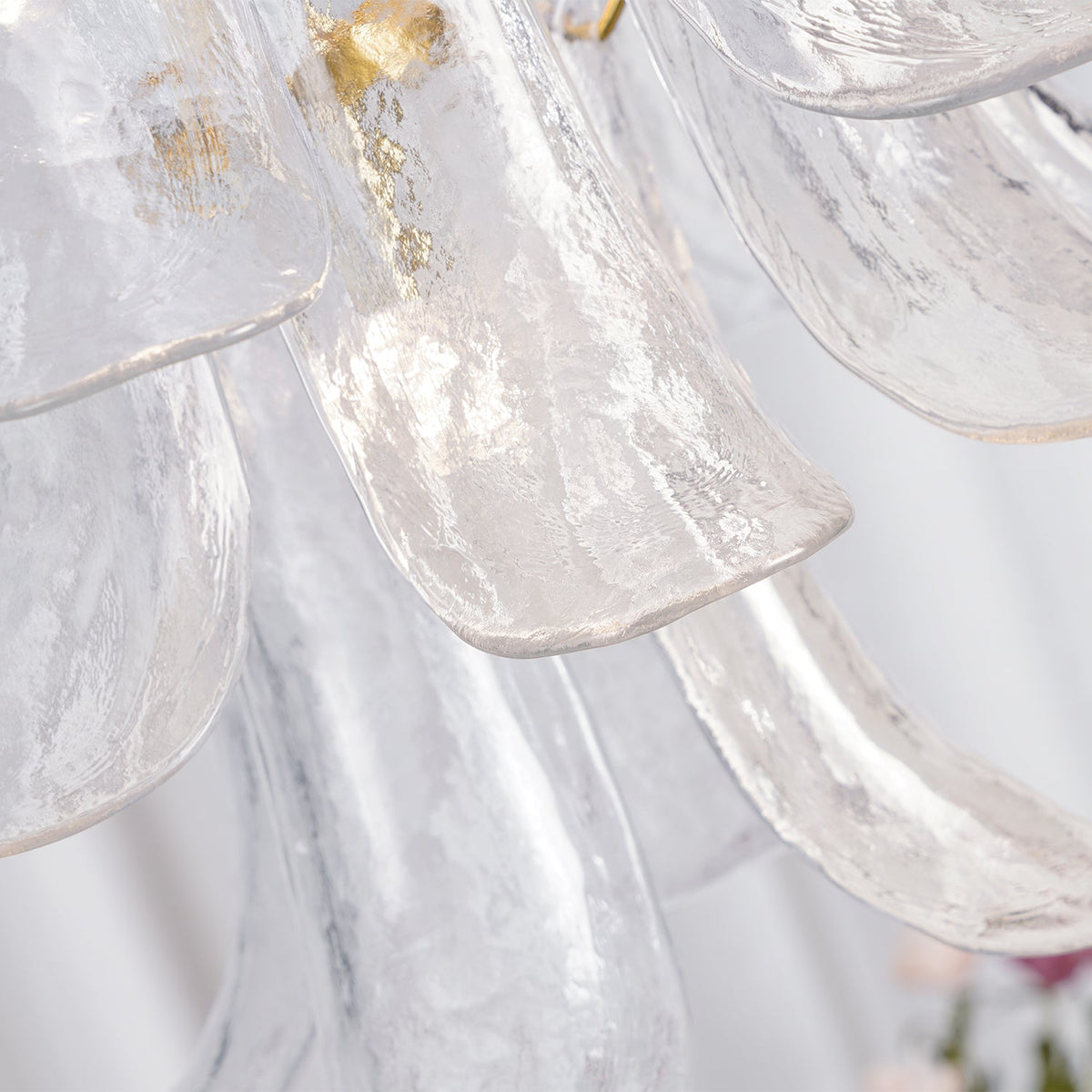 Murano Petal Chandelier