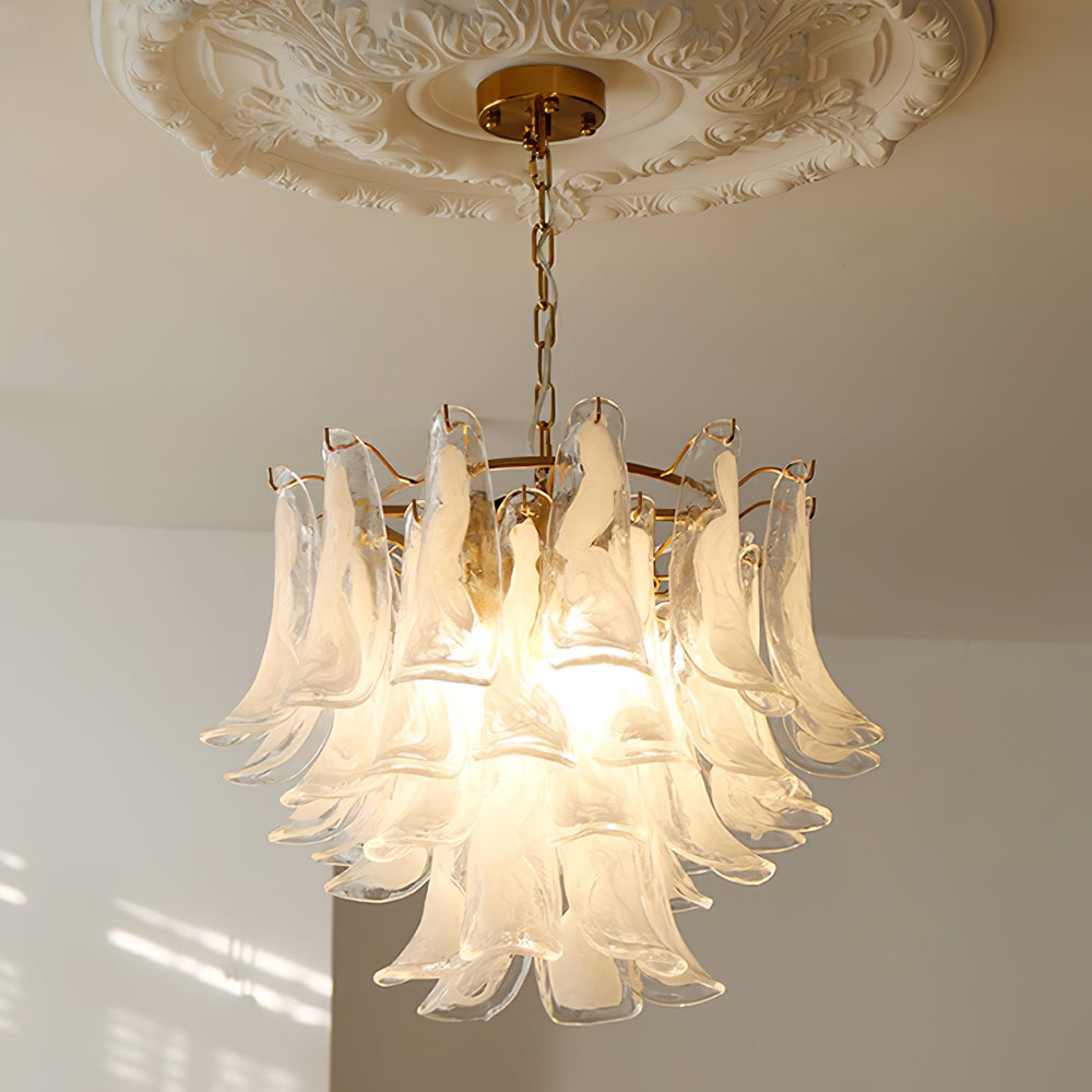 Murano Petal Chandelier