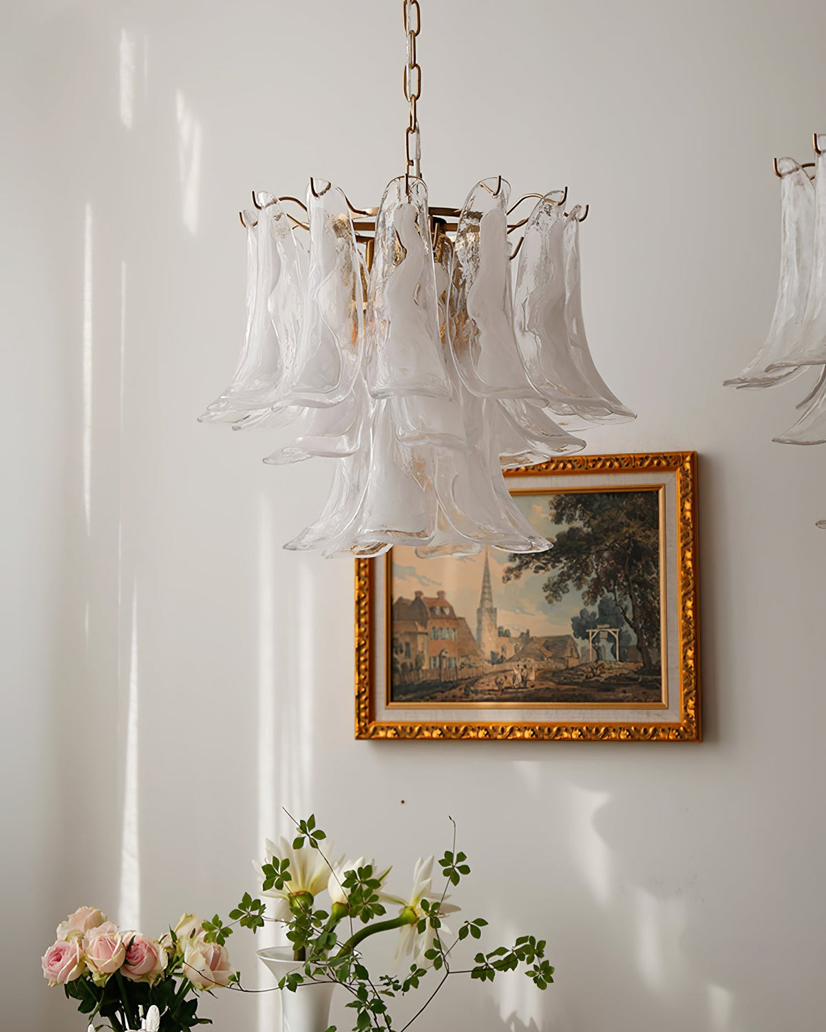 Murano Petal Chandelier