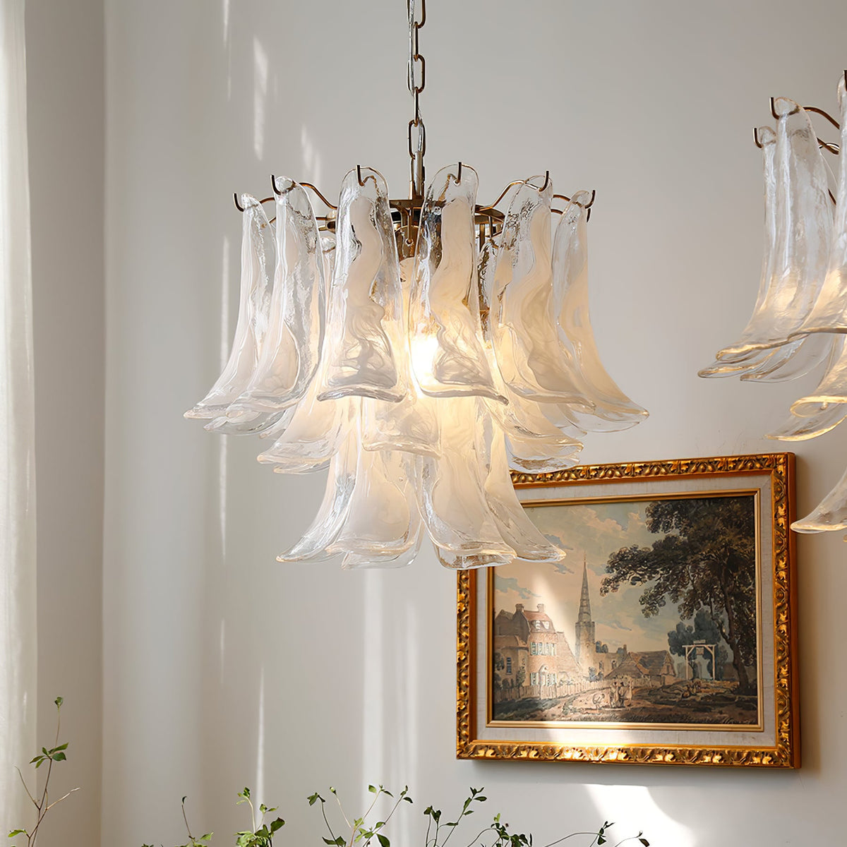 Murano Petal Chandelier