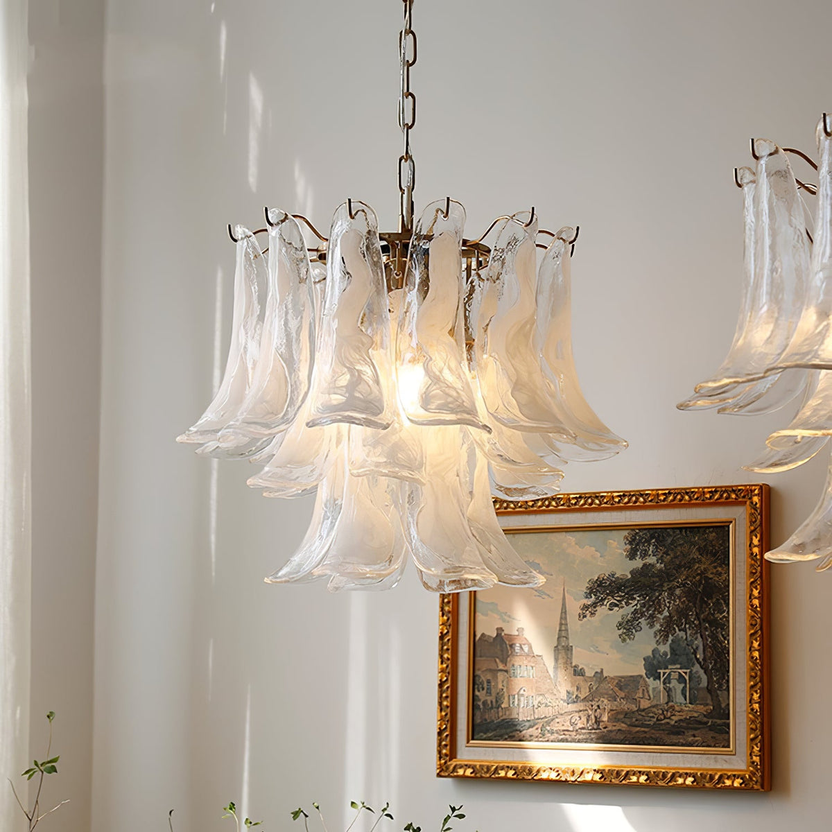 Murano Petal Chandelier
