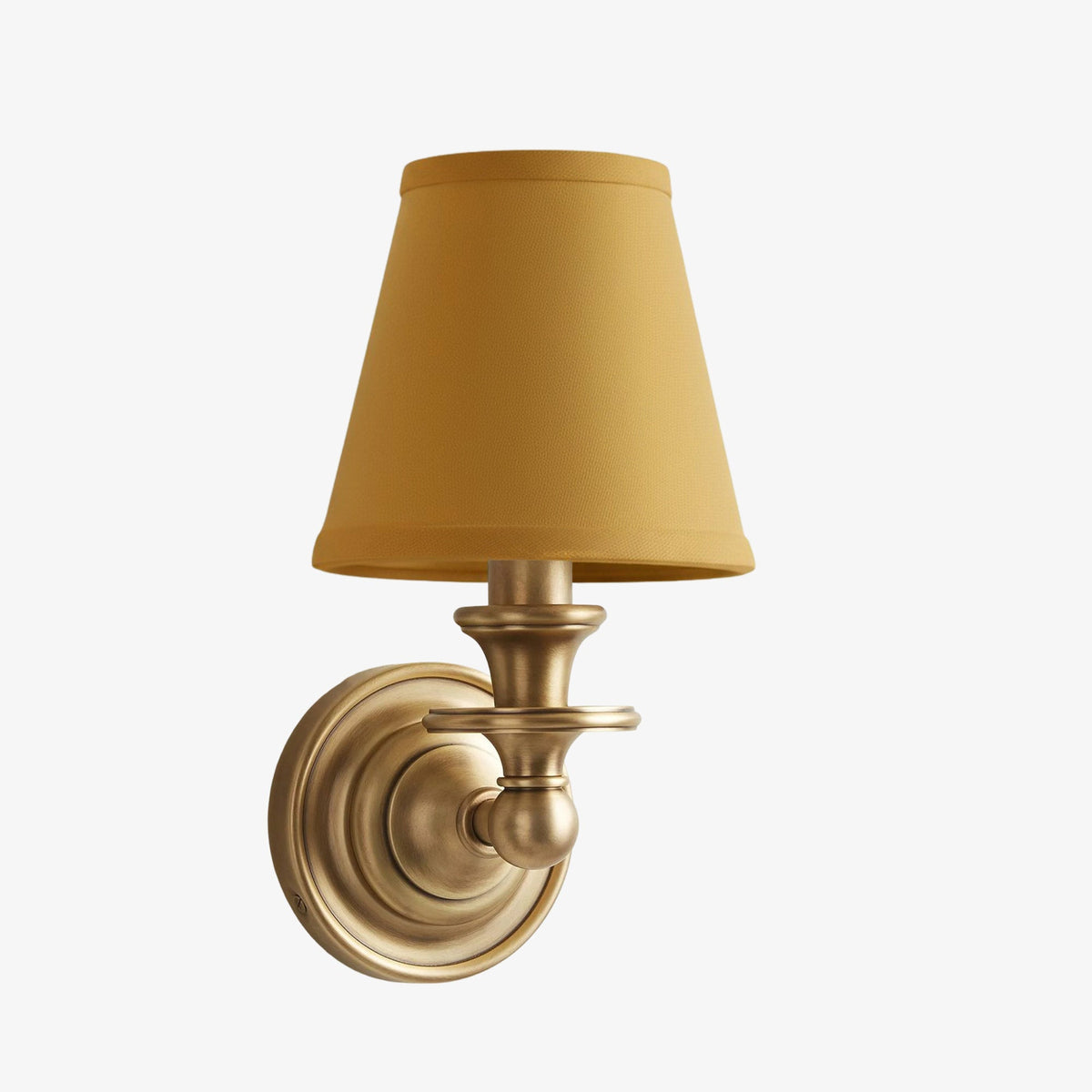 Drum Shade Wall Sconce – Fabric Sconce Light for Cozy Cottage Lighting