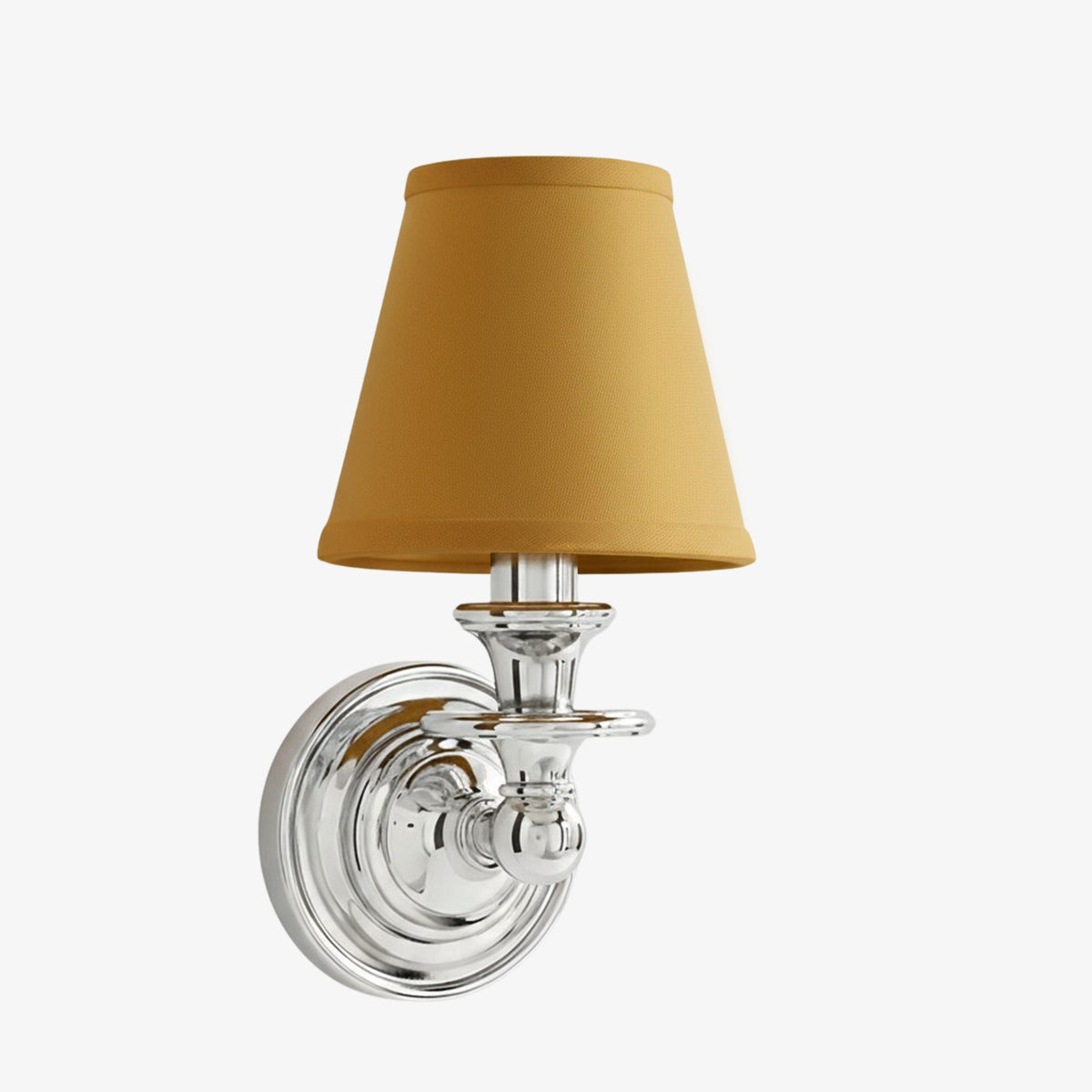 Drum Shade Wall Sconce – Fabric Sconce Light for Cozy Cottage Lighting