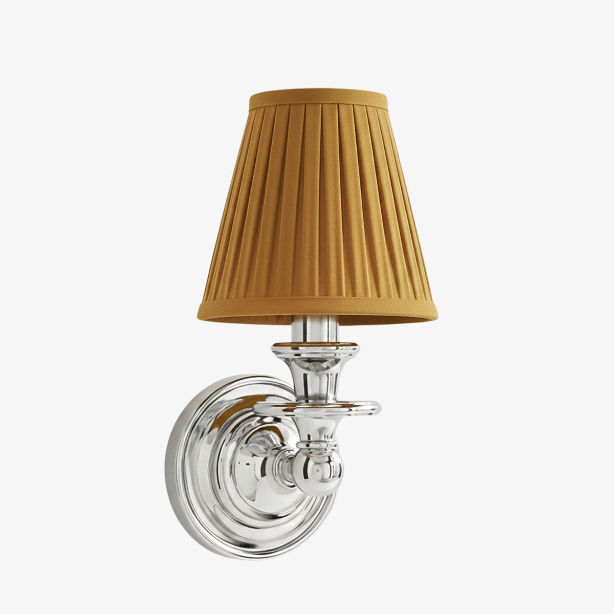 Drum Shade Wall Sconce – Fabric Sconce Light for Cozy Cottage Lighting