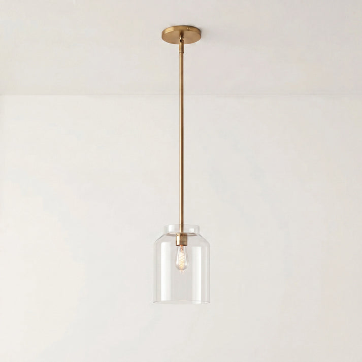 Nordic Metal Morandi Metal Pendant Light - Nordic Minimalist Fixture Light