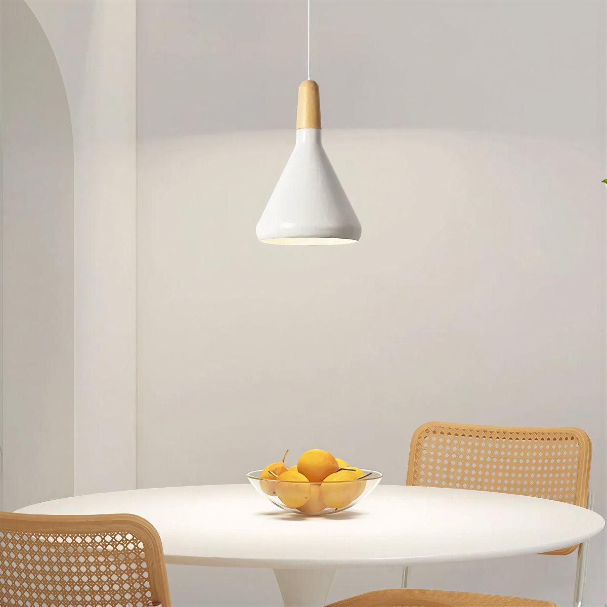 Nordic Creative Wooden Pendant Light for Dining Room and Kitchen