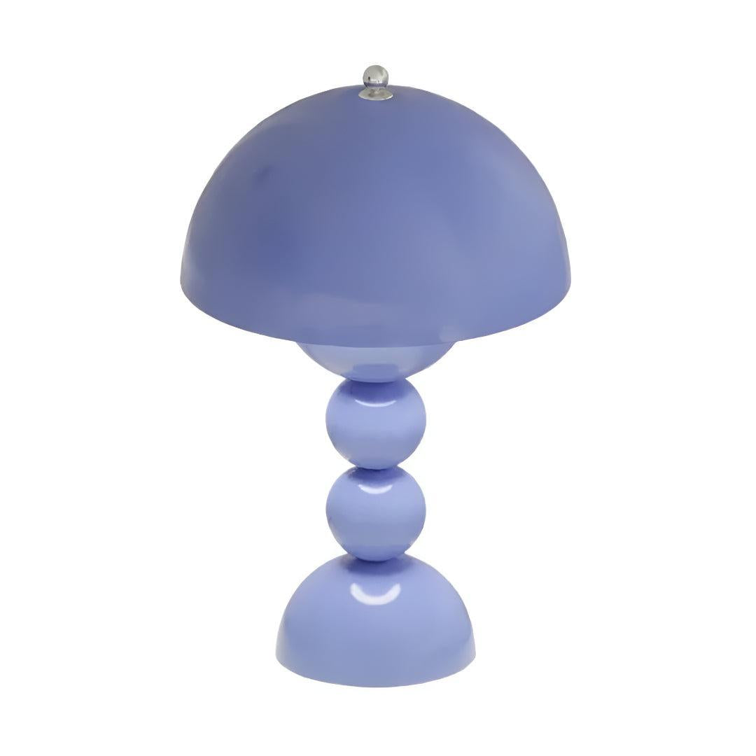 Portable Cordless Table Lamp With Rechargeable Battery and Push Button Switch