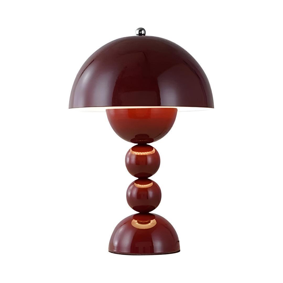 Portable Cordless Table Lamp With Rechargeable Battery and Push Button Switch