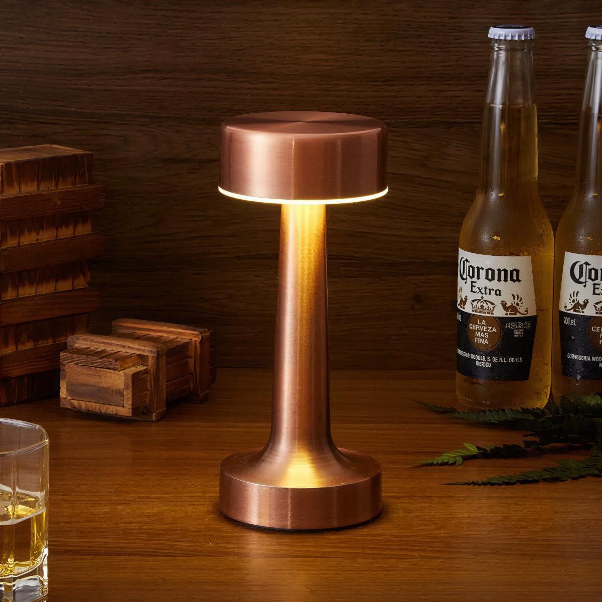 Cordless Rechargeable Table Lamp With Touch Dimming