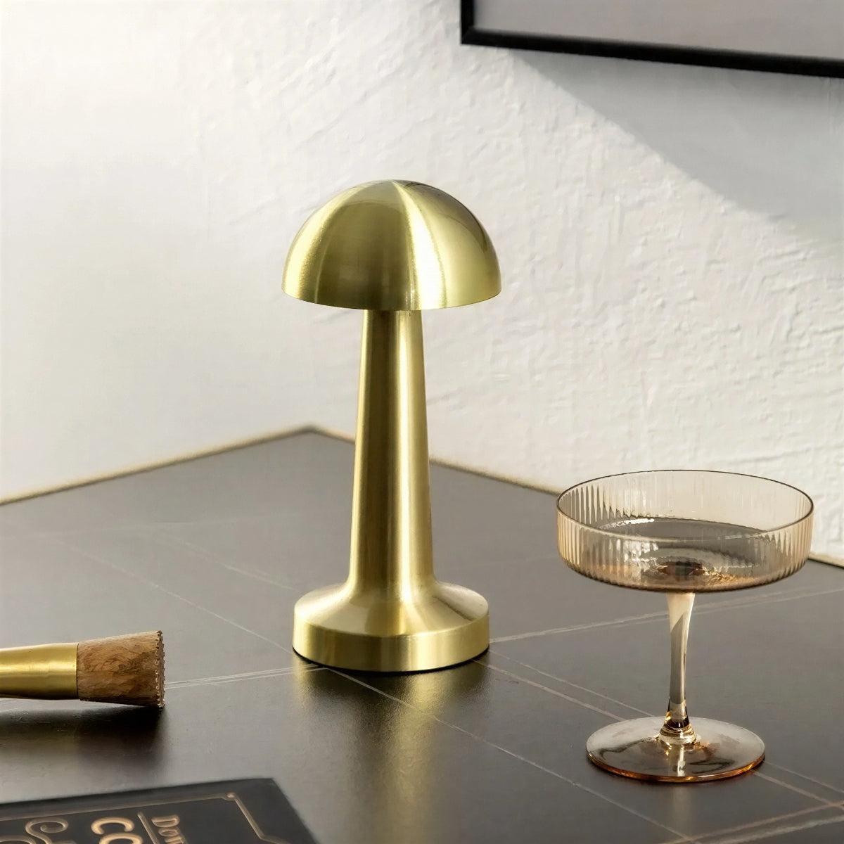 Cordless Rechargeable Table Lamp With Touch Dimming