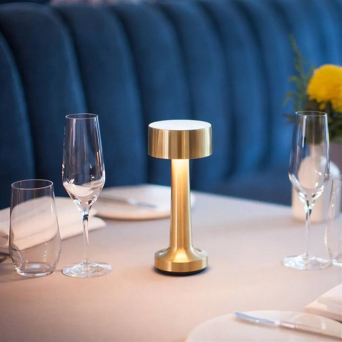 Cordless Rechargeable Table Lamp With Touch Dimming