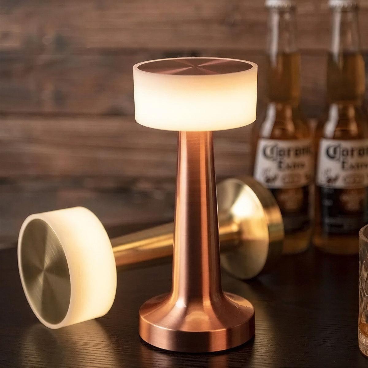 Cordless Rechargeable Table Lamp With Touch Dimming