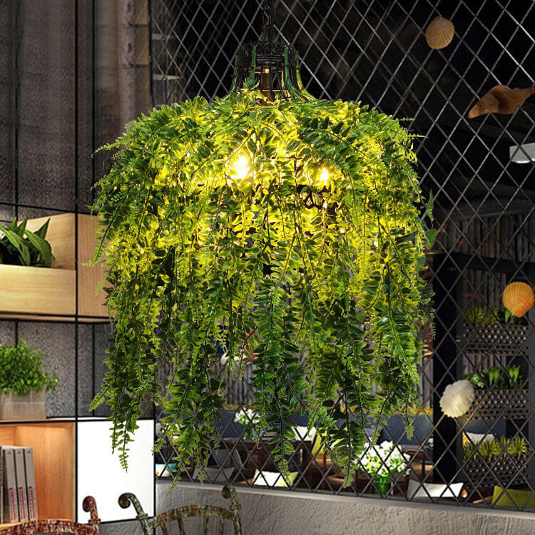 Creative Plant Vine Decorative 3-Light Chandelier