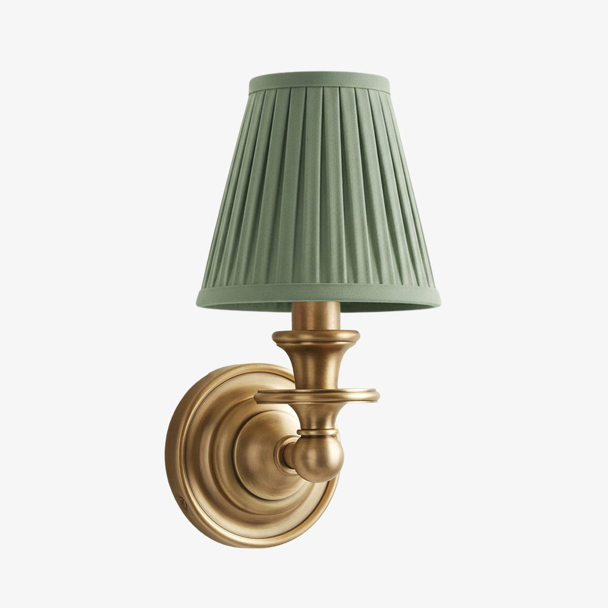 Drum Shade Wall Sconce – Fabric Sconce Light for Cozy Cottage Lighting