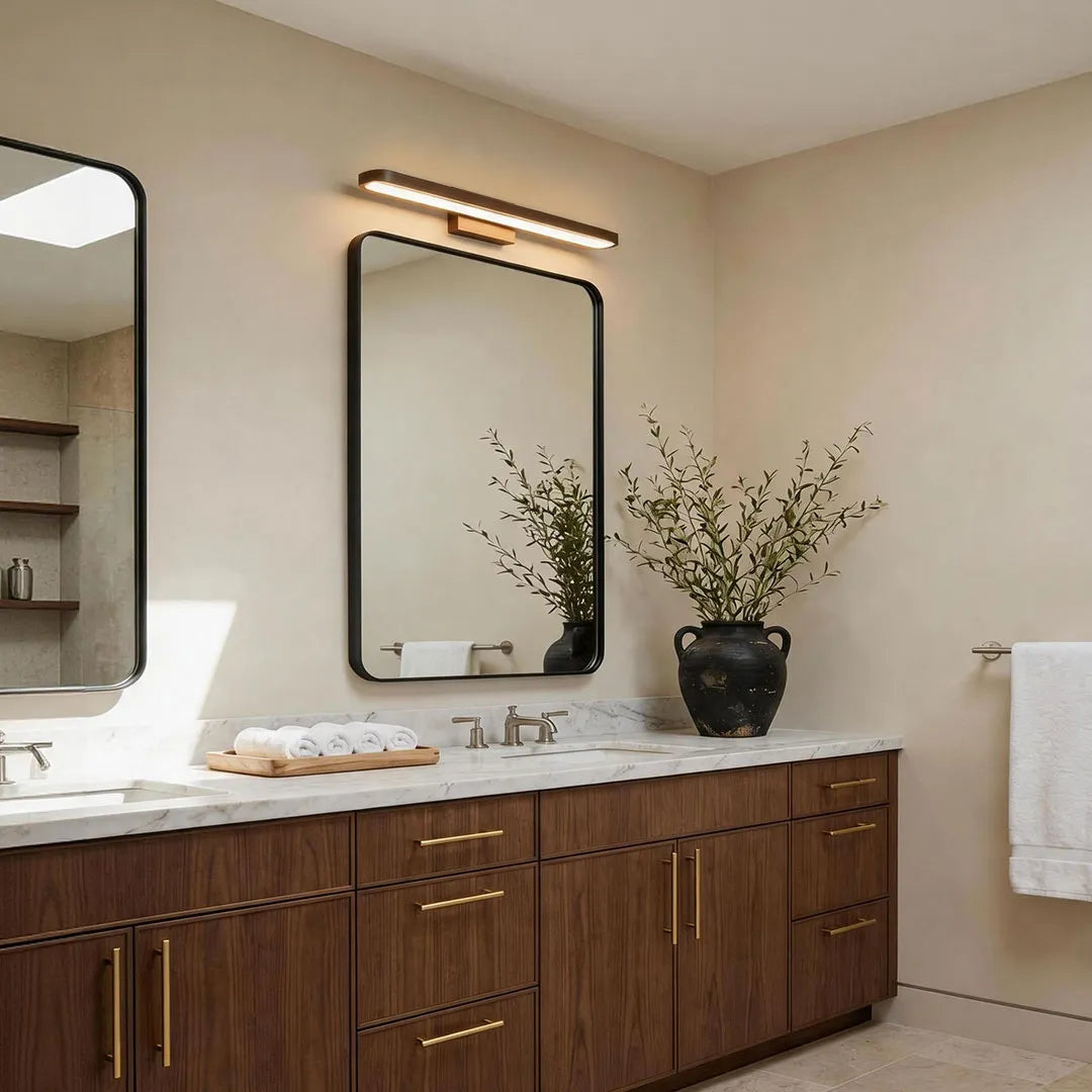 Bathroom Vanity Bar Light Ring-Shaped LED Mirror Light