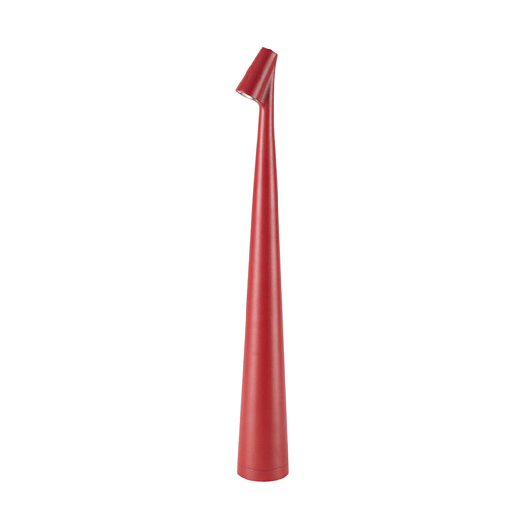 Cone Shaped Table Lamp Modern LED Dimmable Metal Light