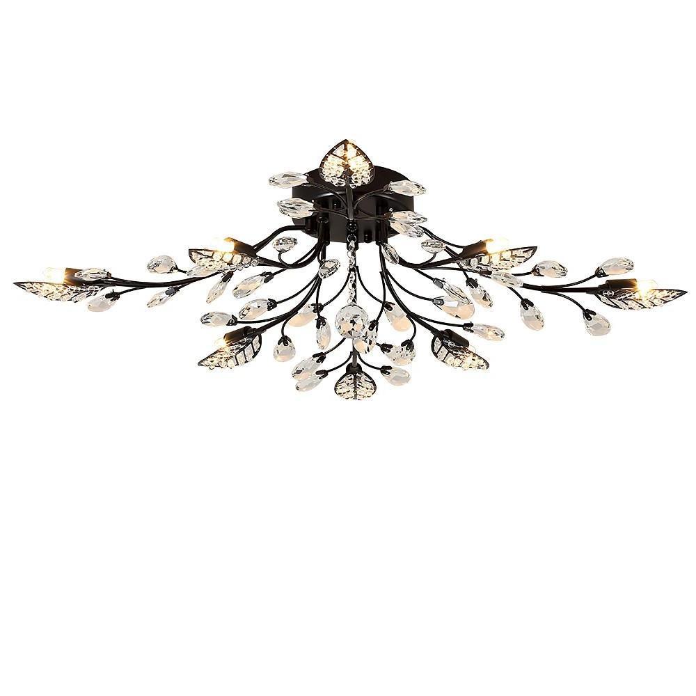 Branch Chandelier Modern Vintage Crystal LED Light