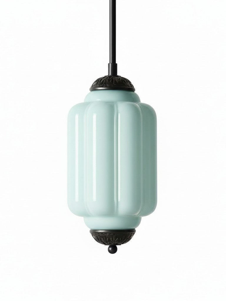 Vintage Glass Pendant Lamp
