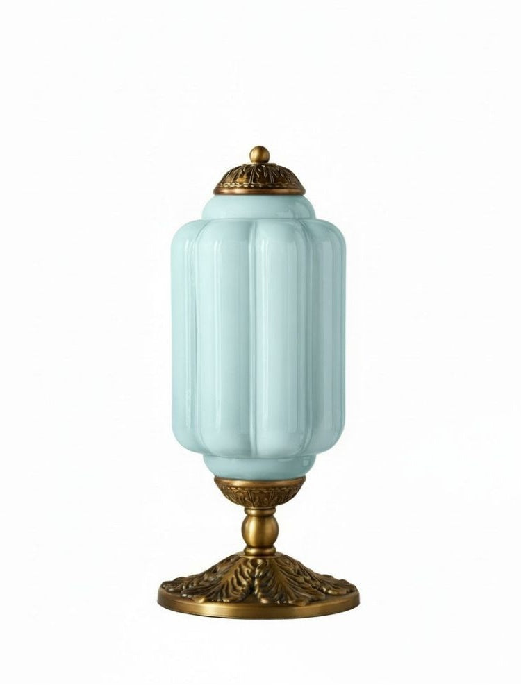 Vintage Glass Table Lamp