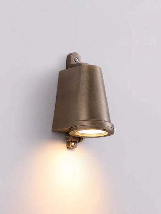 Industrial Outdoor Wall Light – Waterproof Sconce with Bluebell Shape Spreaderlight