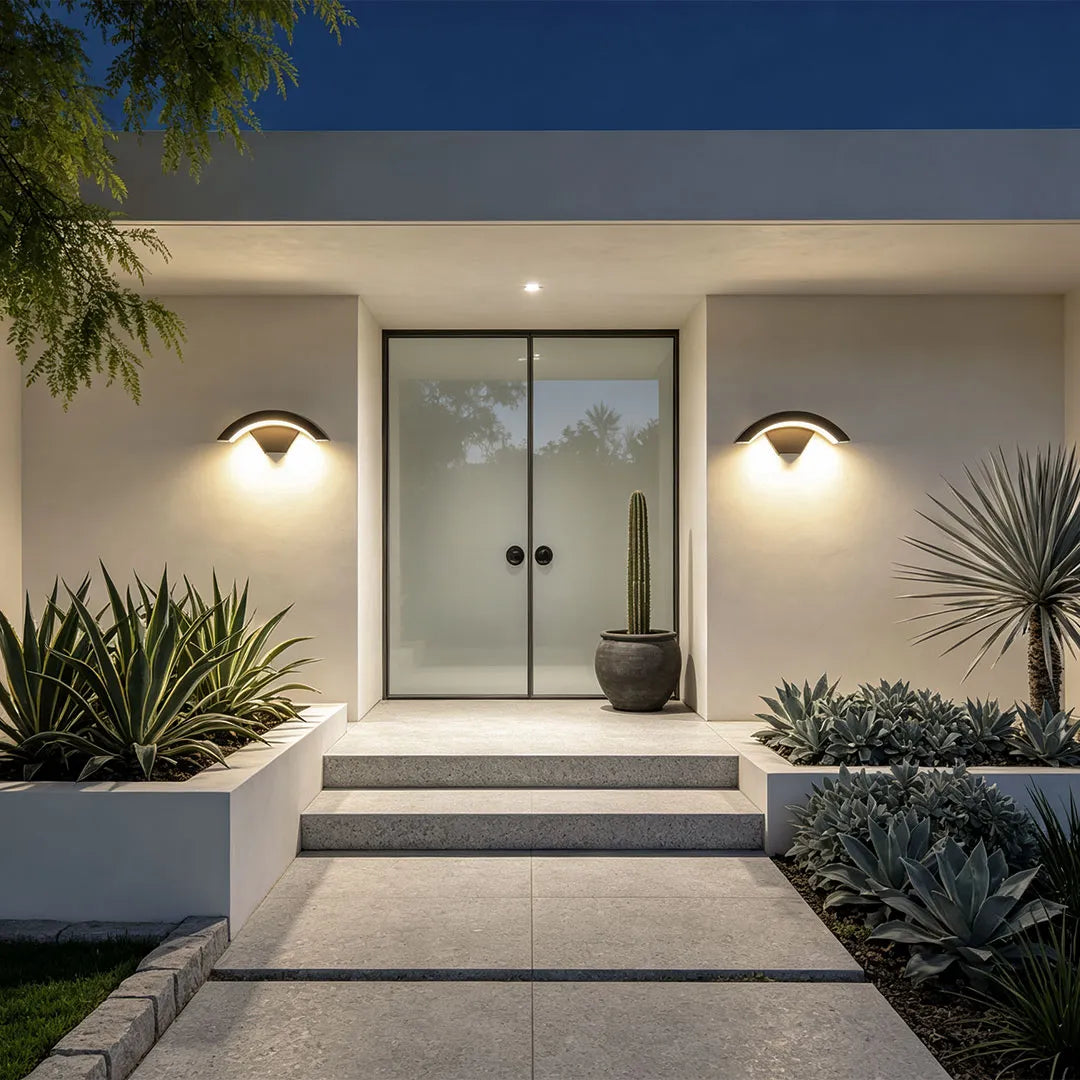 LED Wall Light Outdoor Downlights Porch Wall Mounted Sconce