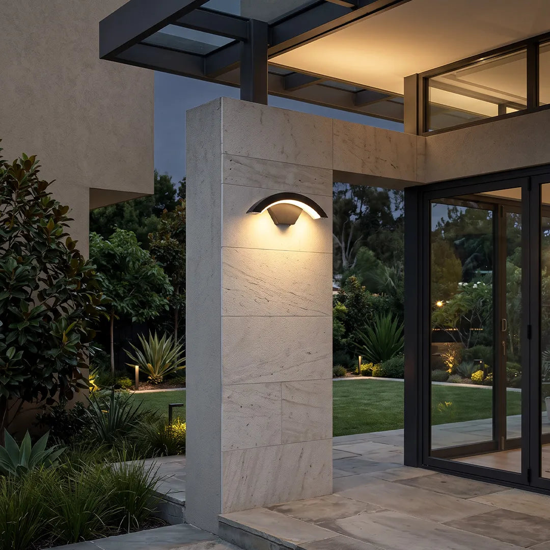 LED Wall Light Outdoor Downlights Porch Wall Mounted Sconce