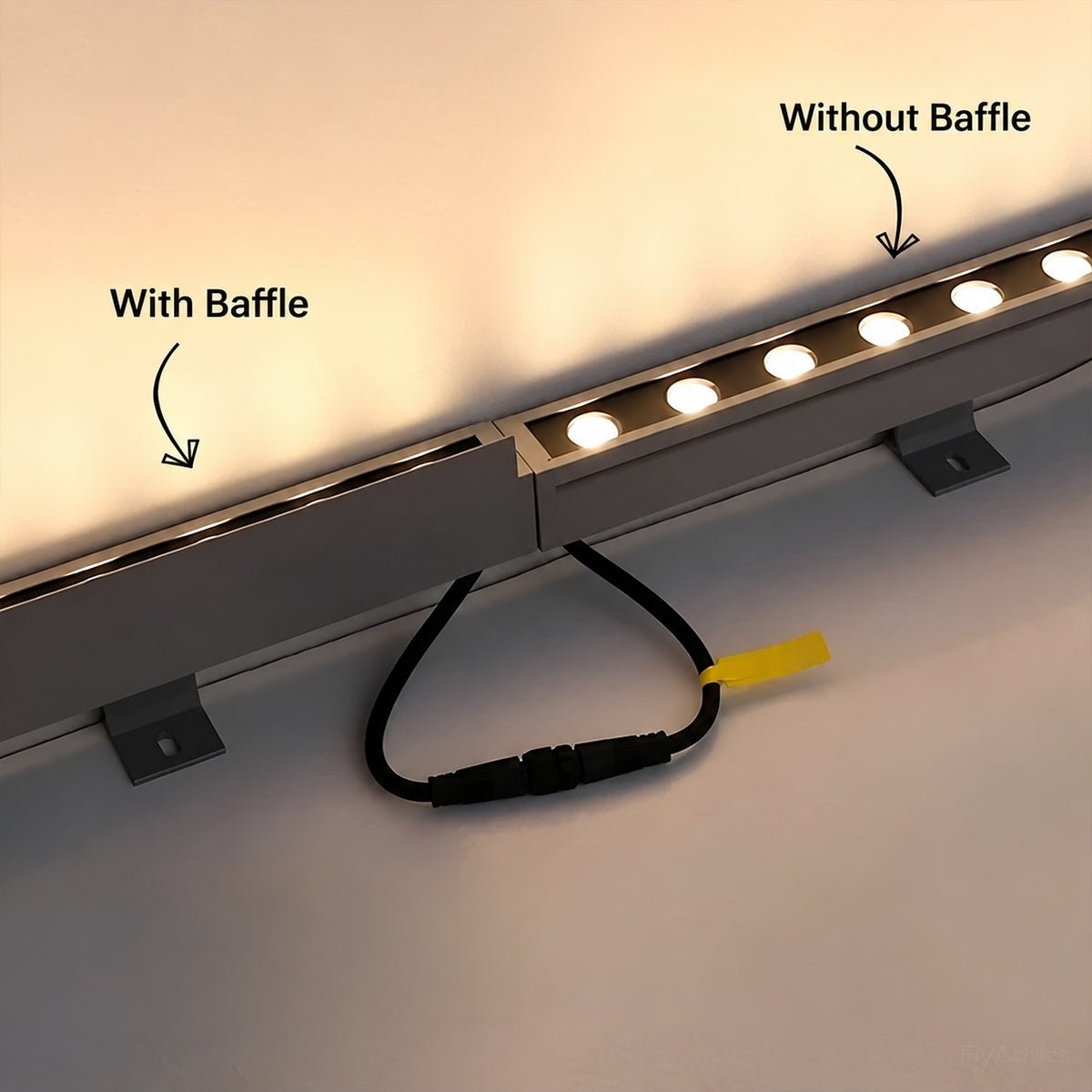 DC24V Low Voltage Waterproof Outdoor LED Wall Washer Lights 39.37''
