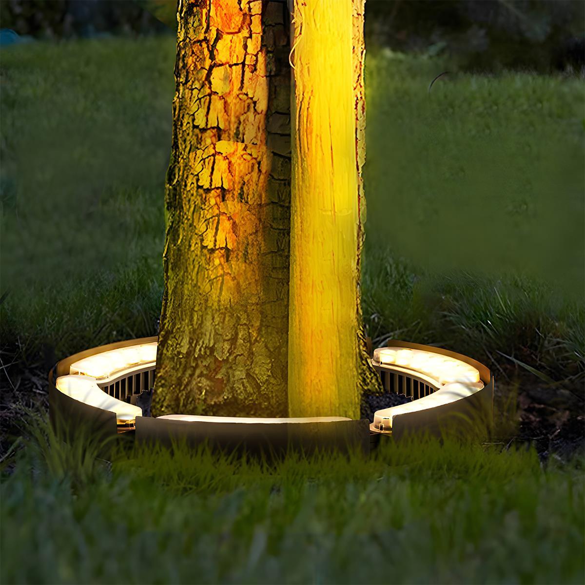 24V Low Voltage Tree Lights Outdoor — Waterproof LED Arc Spot Lights for Gardens