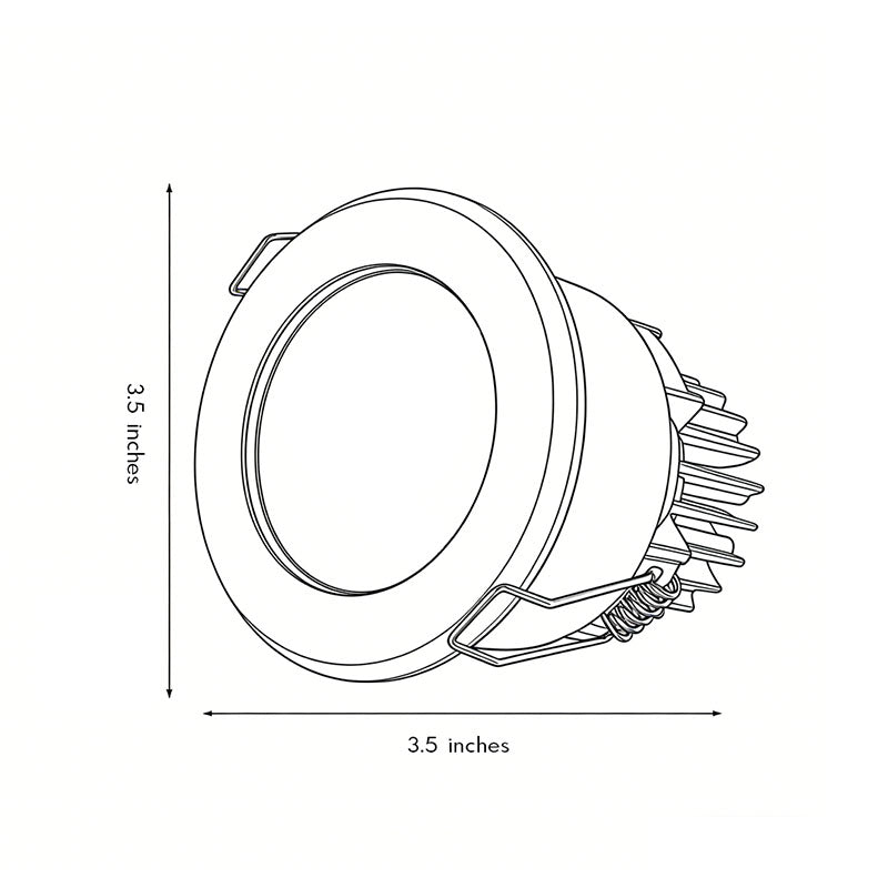 Elite Lighting Can Lights LED Modern Recessed Ceiling Light