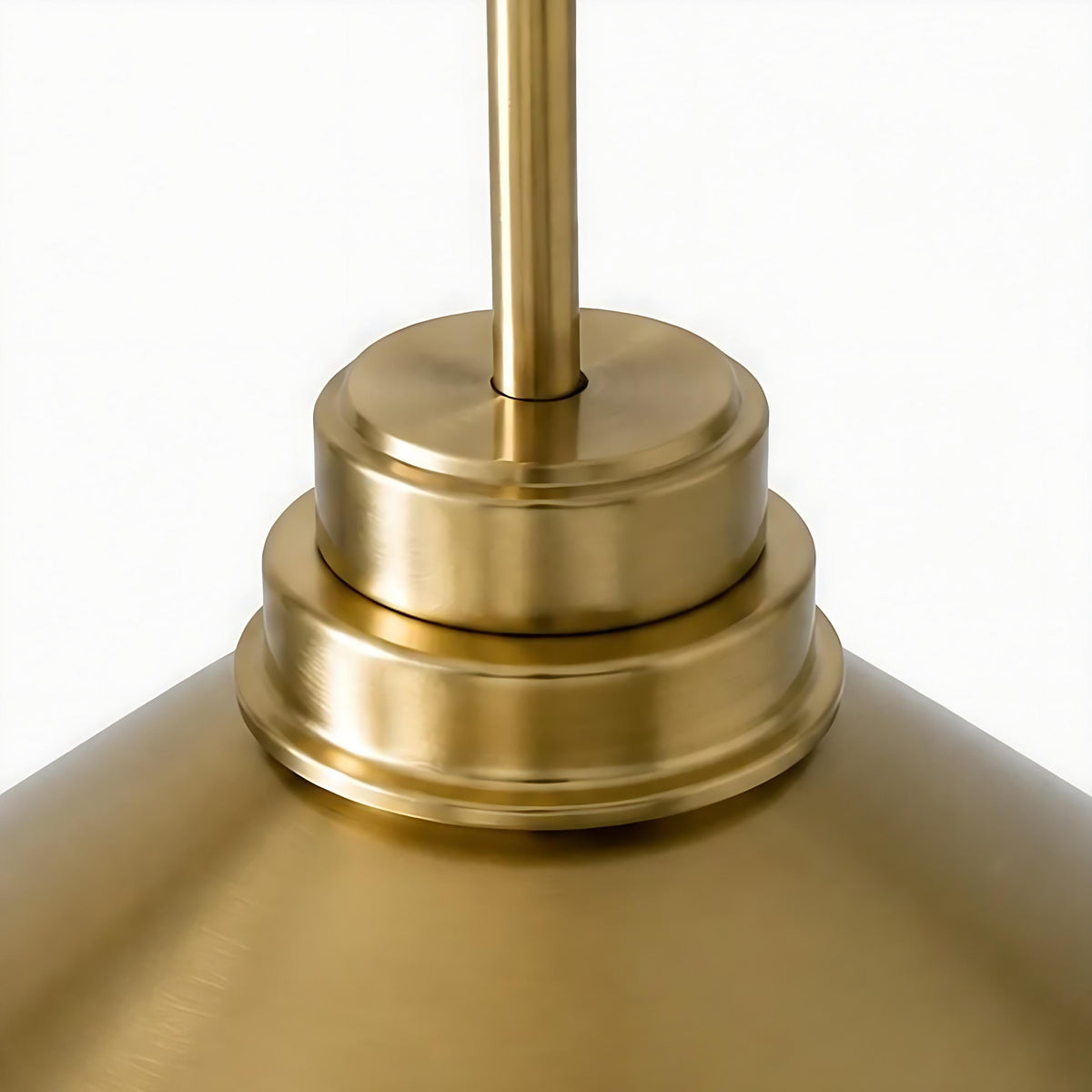 Modern Farmhouse  Cone Pendant Light – Dimmable Kitchen and Entryway Lighting