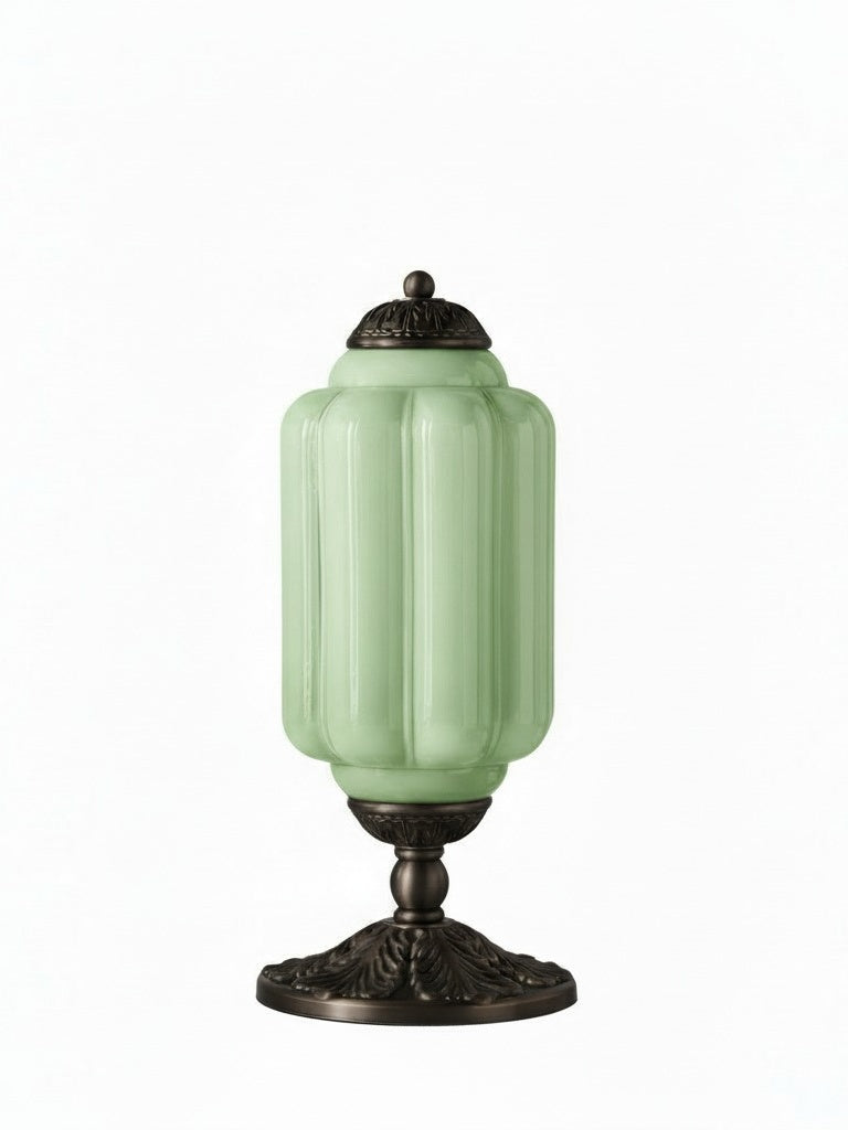 Vintage Glass Table Lamp