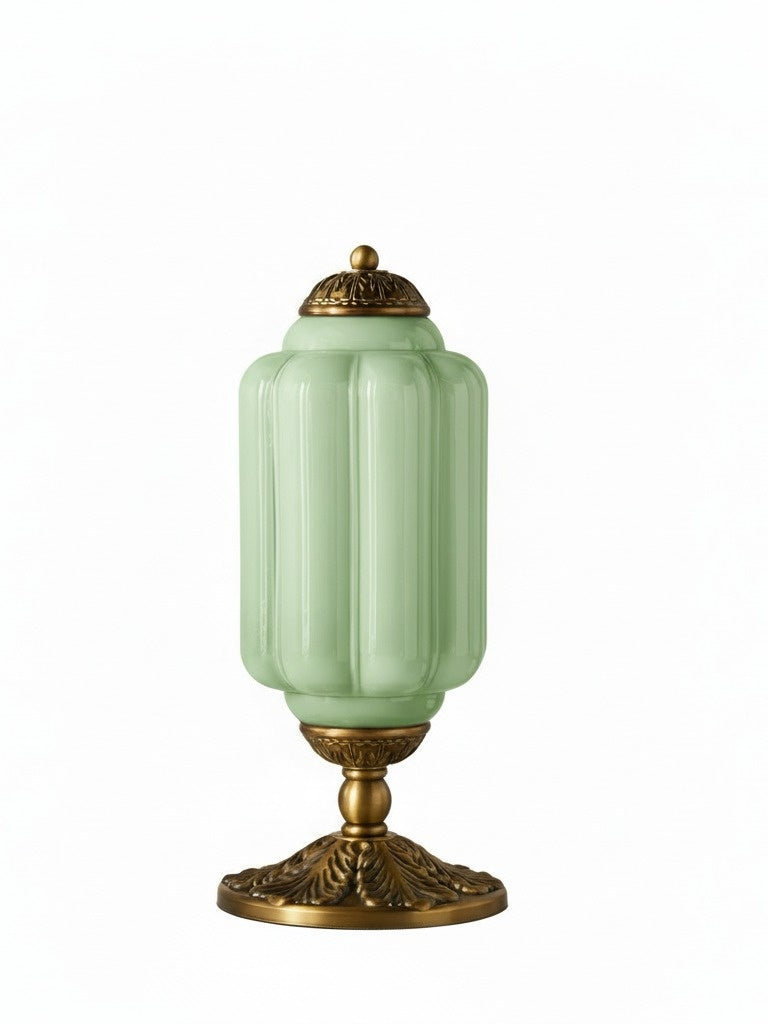 Vintage Glass Table Lamp
