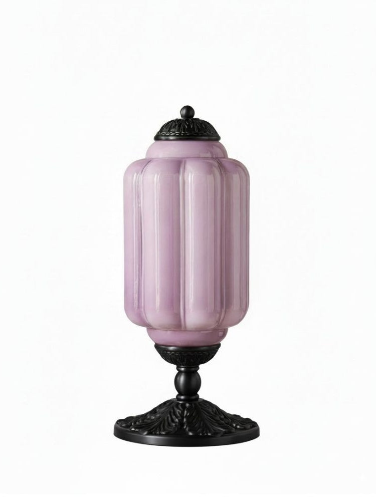 Vintage Glass Table Lamp