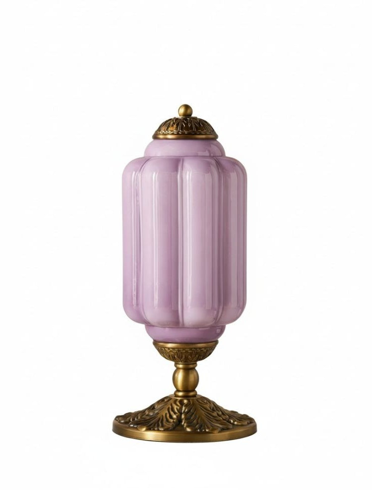 Vintage Glass Table Lamp