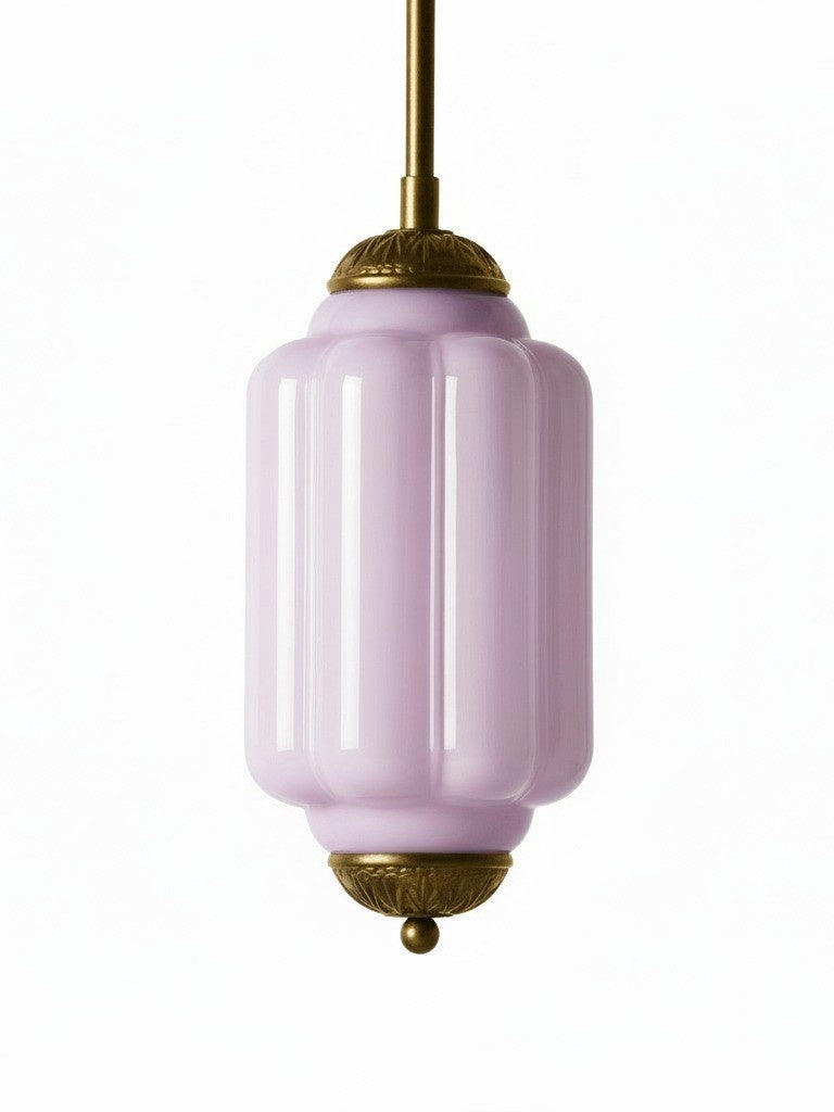 Vintage Glass Pendant Lamp