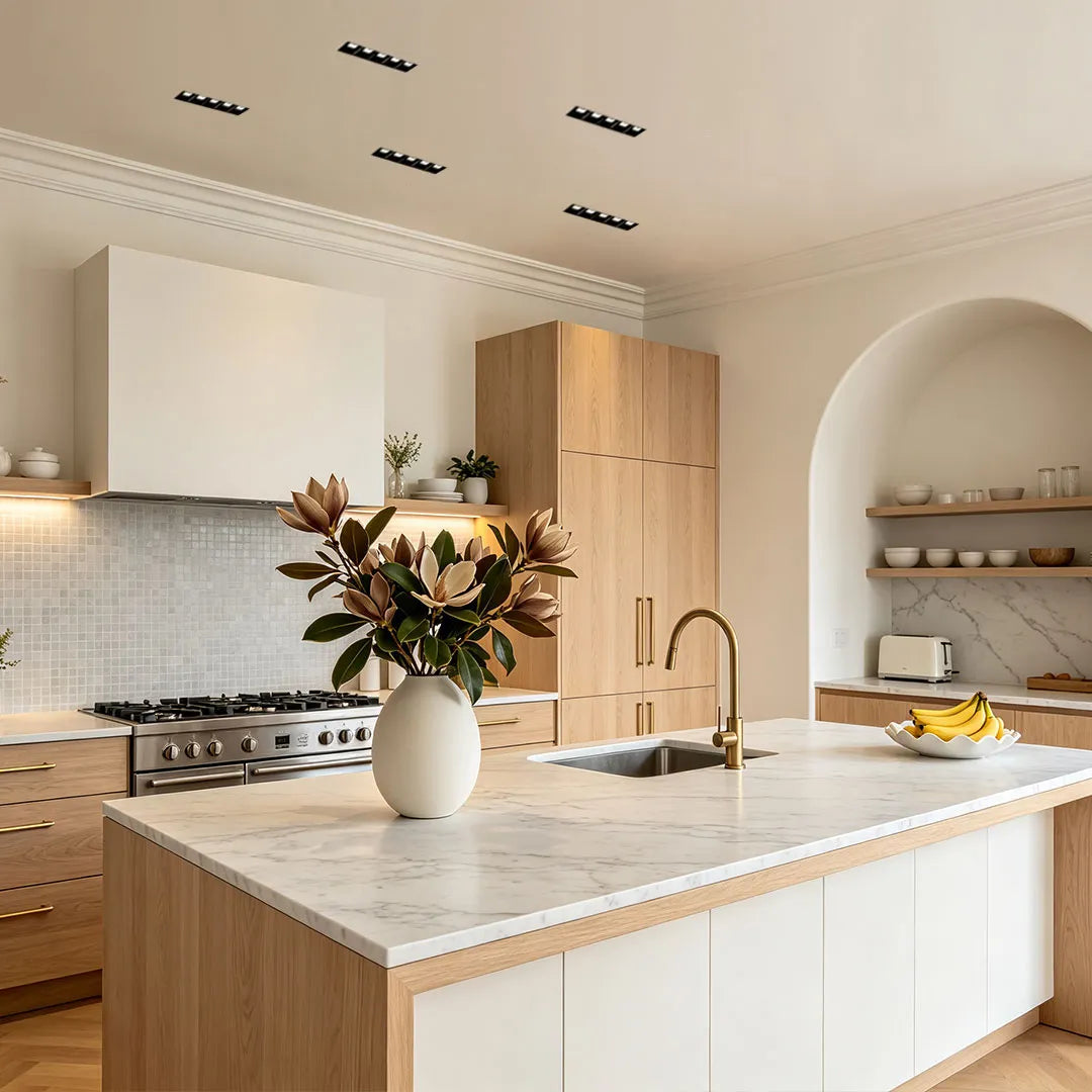 LED Linear Downlight Borderless Embedded Spot Ceiling Light
