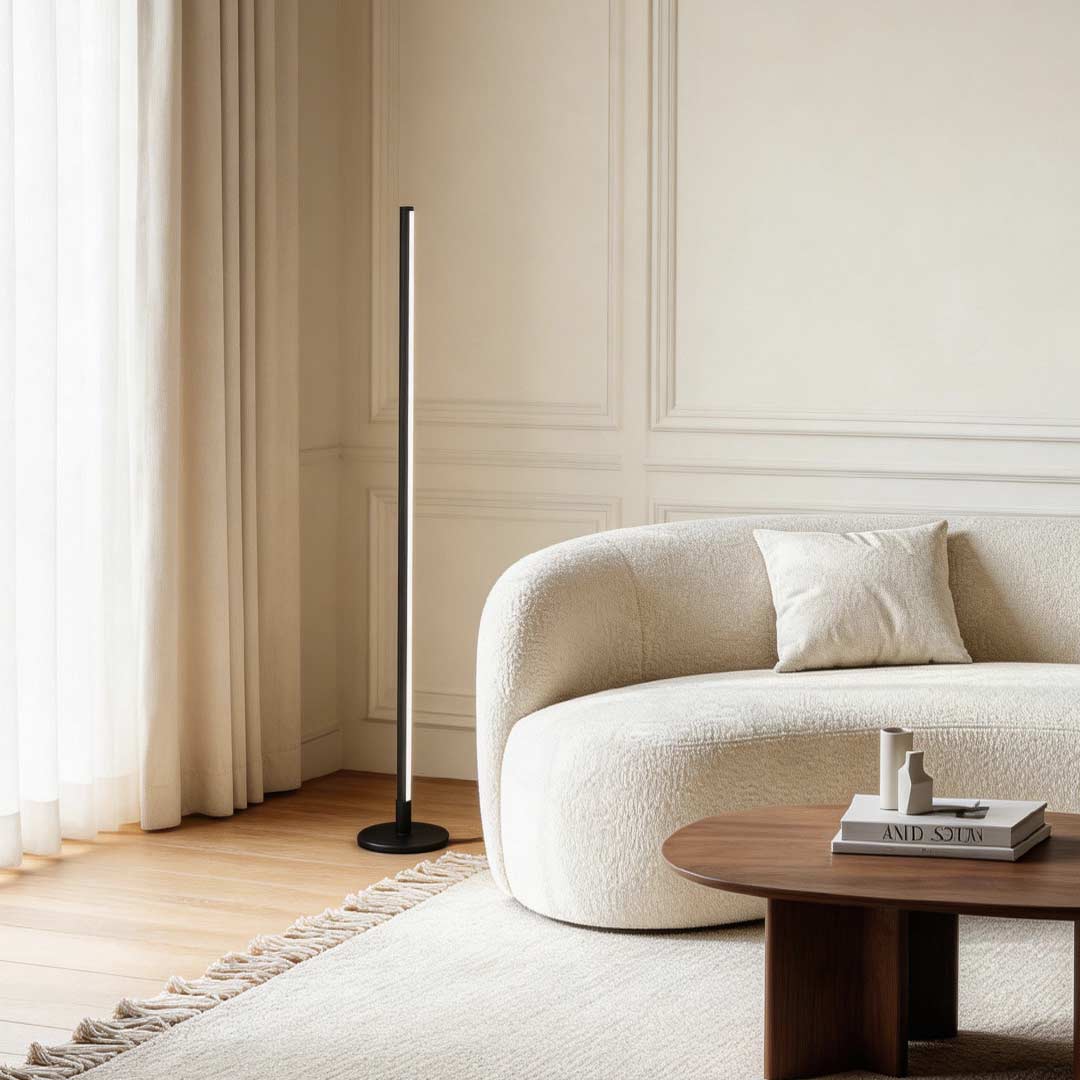 Linear Floor Lamp Minimalist Modern LED Ambient Light