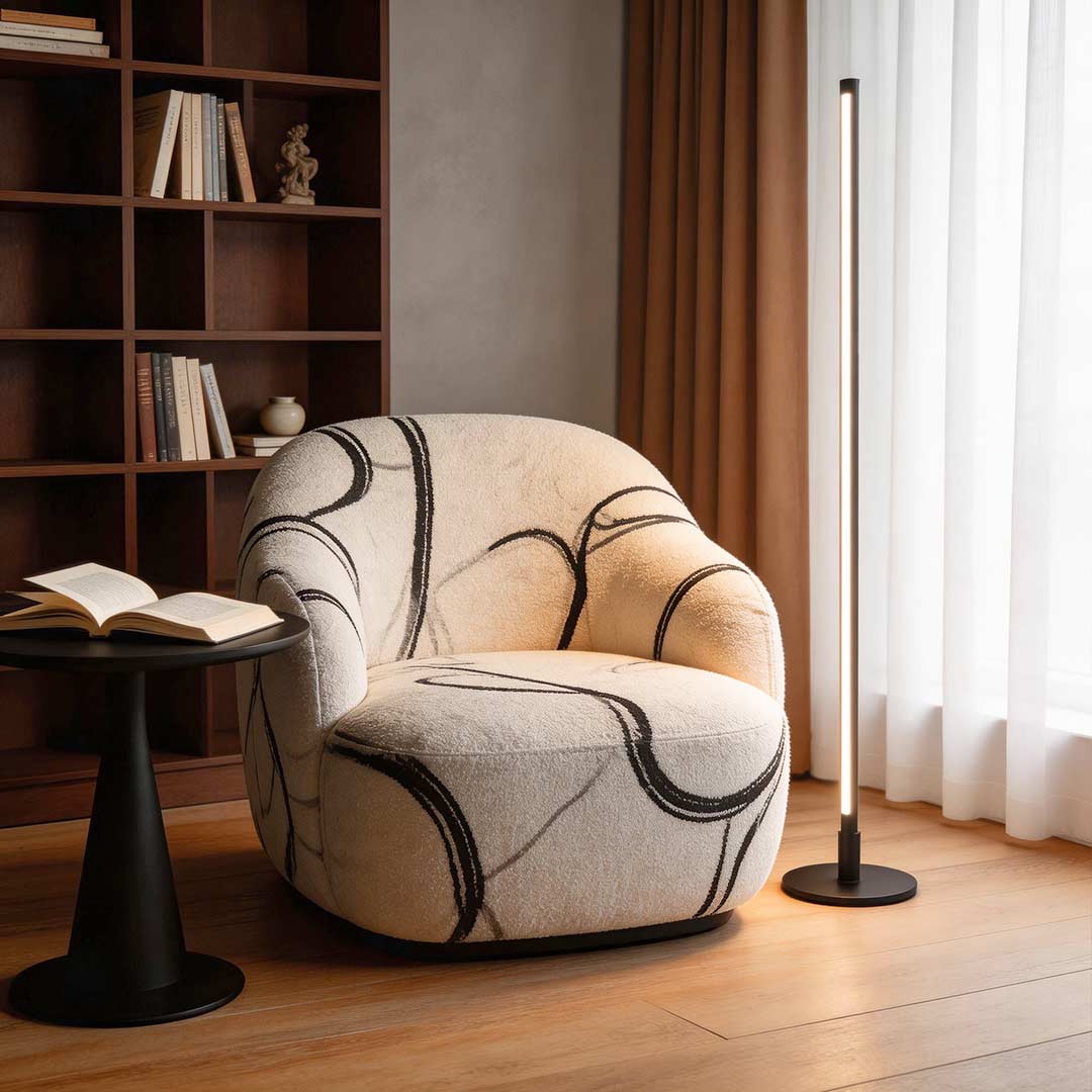 Linear Floor Lamp Minimalist Modern LED Ambient Light
