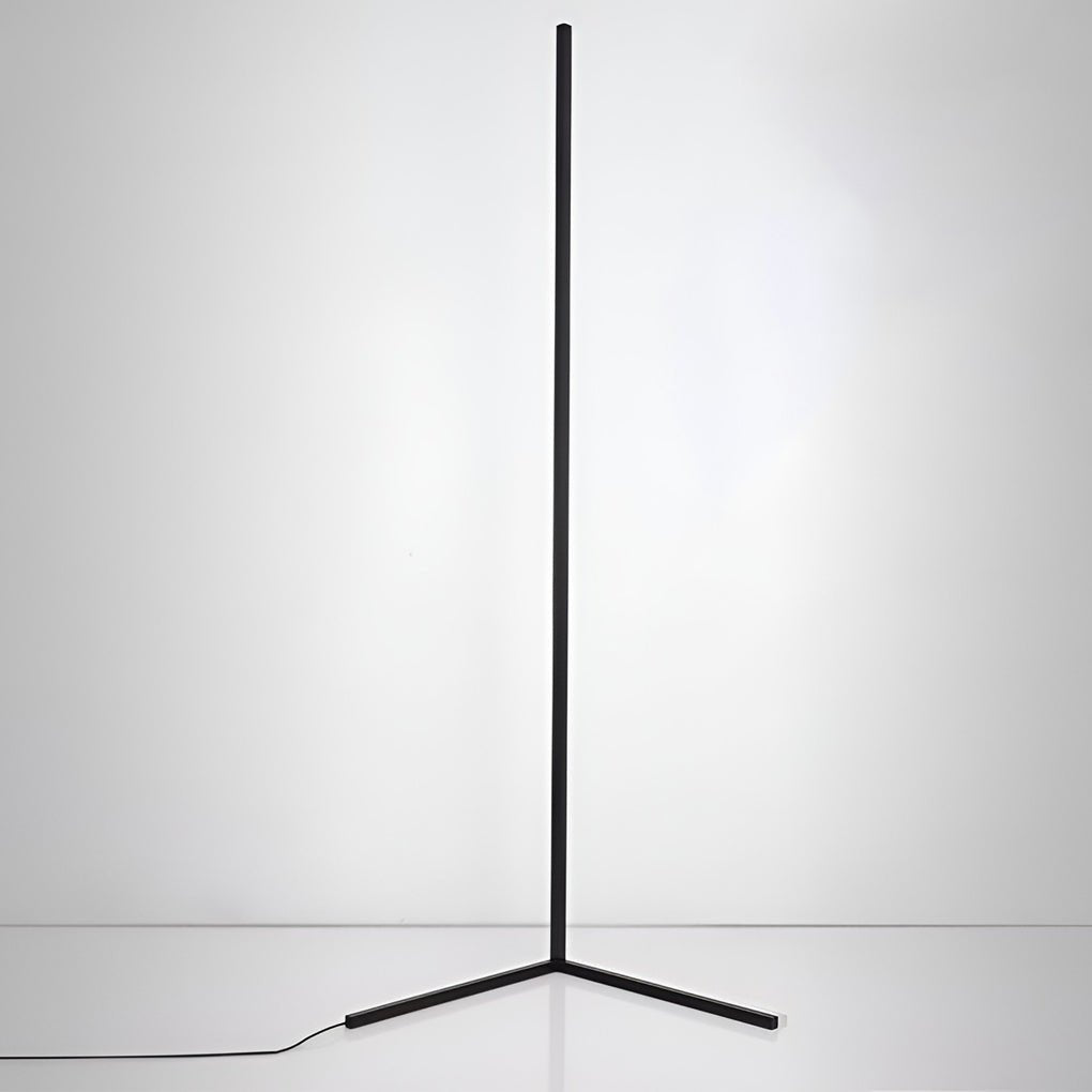 RGB Corner Floor Lamp Modern Minimalist Black LED Lamp