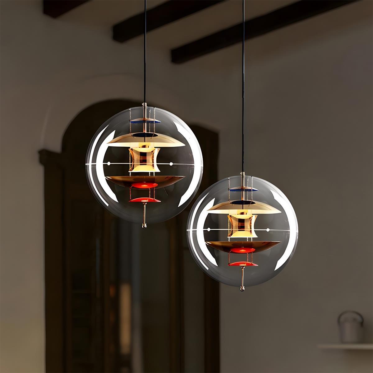 Modern Planet Globe Bar LED Pendant Lights