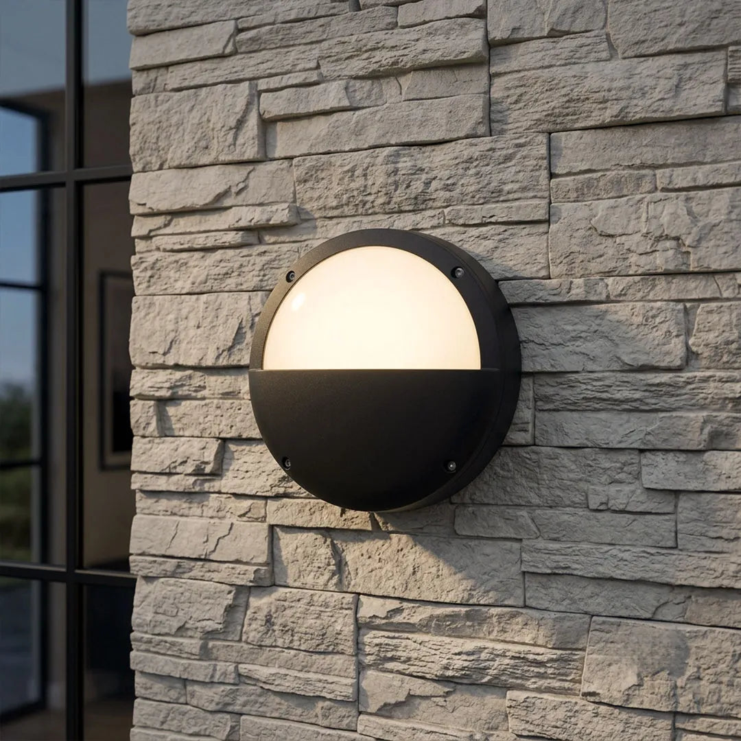 Outdoor Ceiling Lighting Fixtures Round Waterproof LED Light
