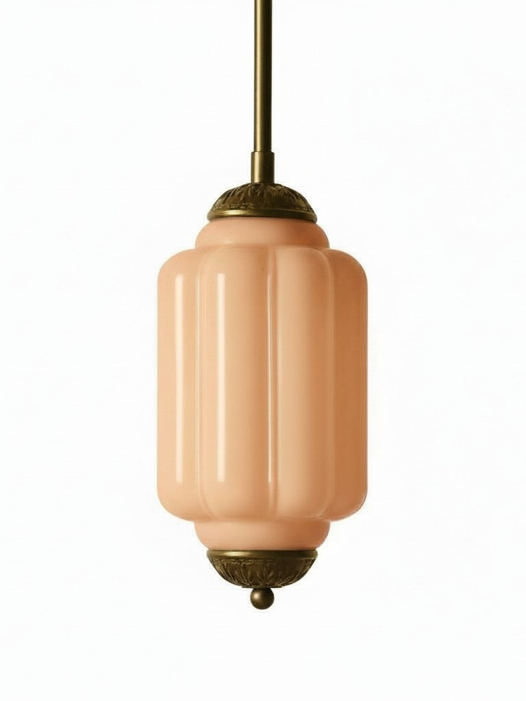 Vintage Glass Pendant Lamp