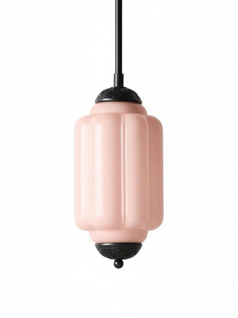Vintage Glass Pendant Lamp