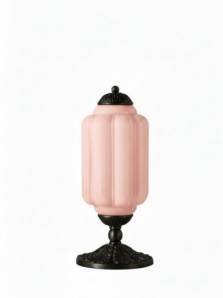 Vintage Glass Table Lamp